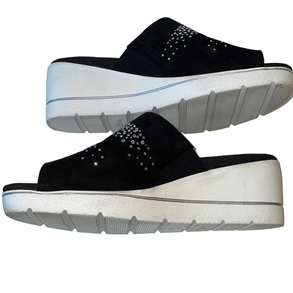 MEPHISTO black slides with crystals, 38 EU - Picture 4 of 9